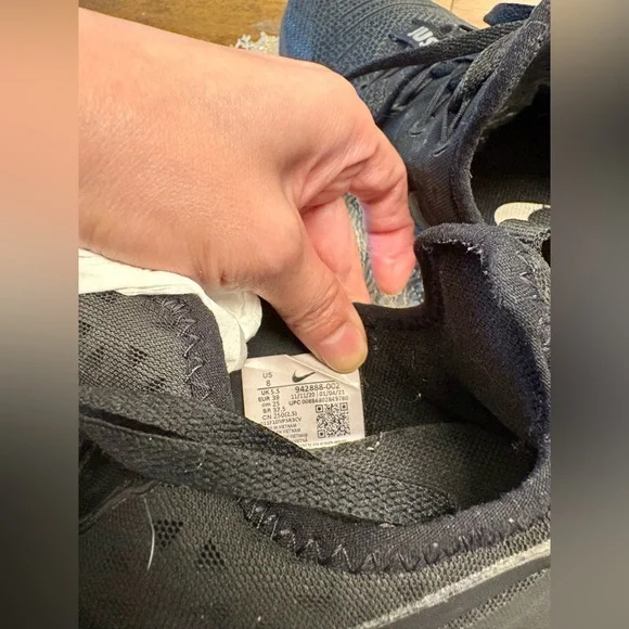 Nike Womens Free TR 8 Running Shoes Black/Black 8 B US - Picture 7 of 8